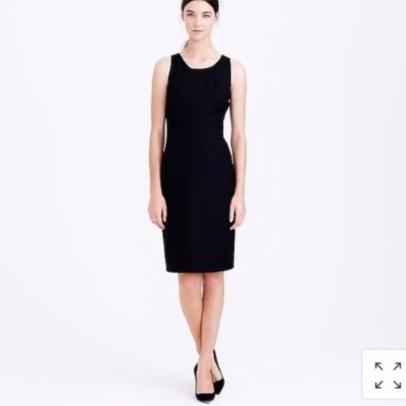 J. Crew Dresses & Skirts - J Crew Emmaleigh Black Sheath Dress